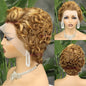 Chioma Curly Pixie Cut Wig Short Bob Human Hair Black