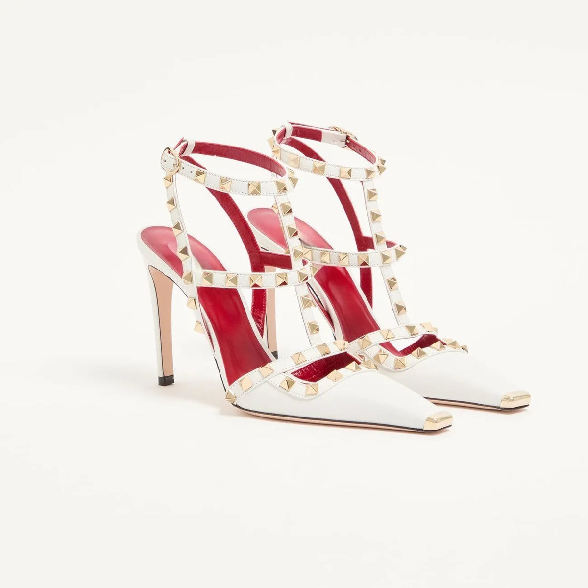 Summer High-Heeled Rivet Women's Sandals