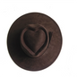 Dark Turquoise Suede Fedora Hat for Men and Women