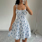 Women's Floral Spaghetti Strap Beach Dress