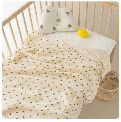 Cotton Muslin Blanket for Newborns and Babies