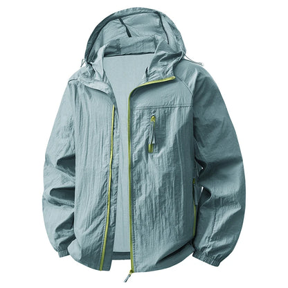 LNGXO Sun Protective Lightweight Jacket for Outdoor Sports