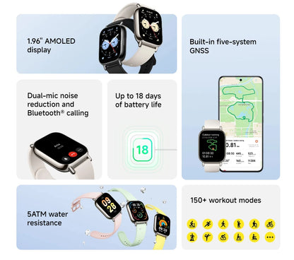 Redmi Watch 5 Lite 1.96 Inch AMOLED Display