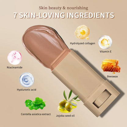 Skin Tint Stick Waterproof Tinted Serum Foundation