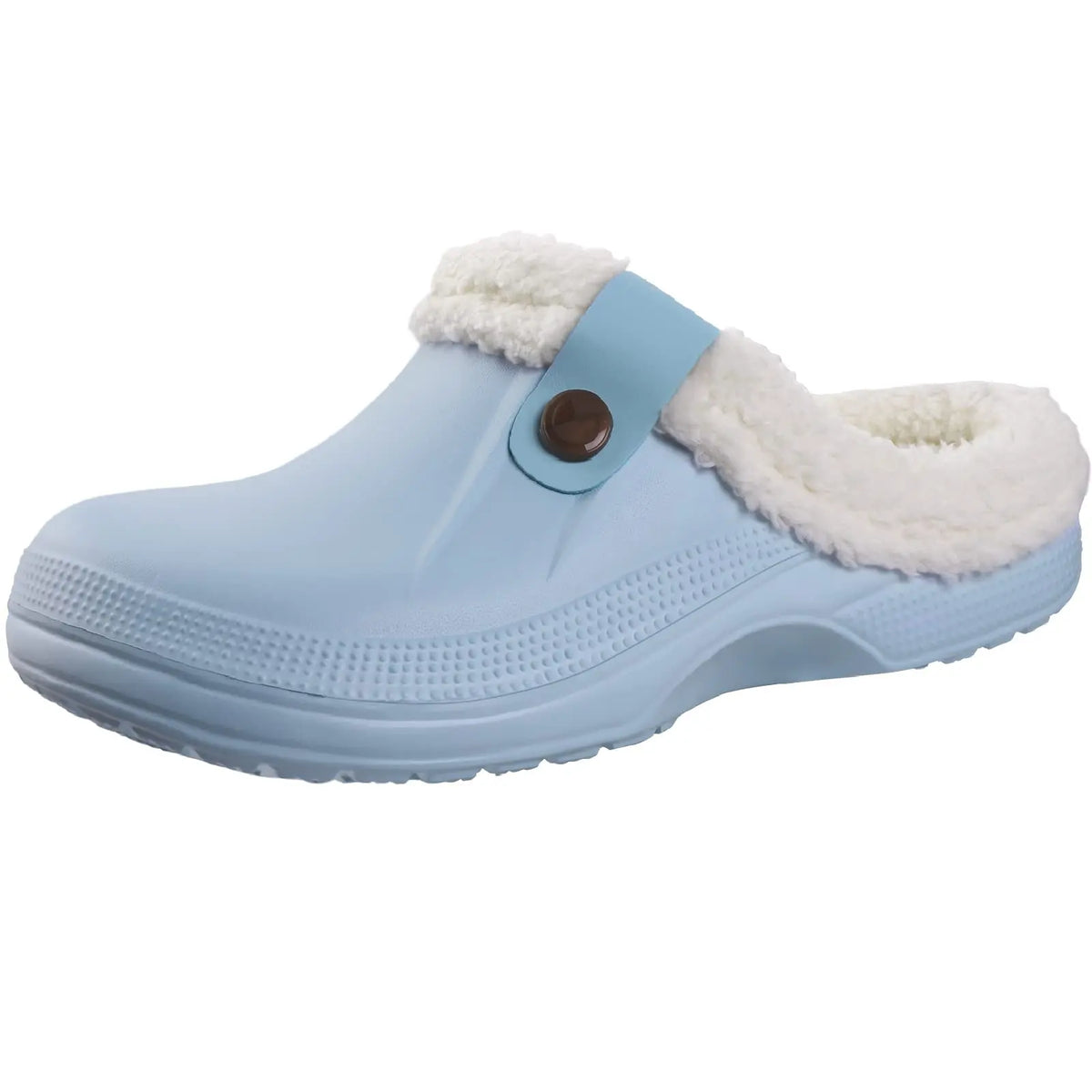 Litfun Winter Plush Furry Clogs Slippers for Women