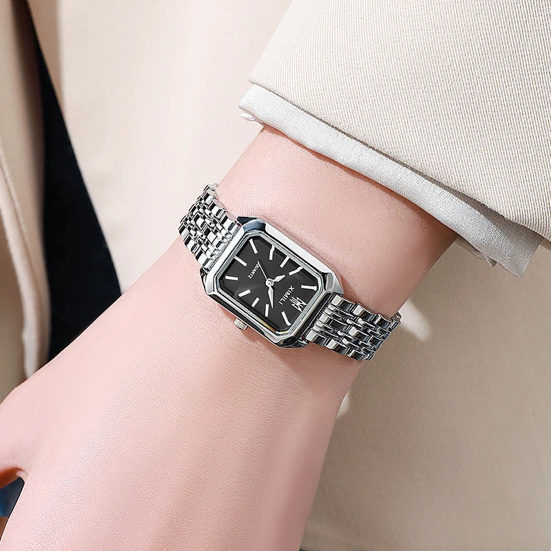 Stainless Steel Strap Watch for Women Luxury Gift