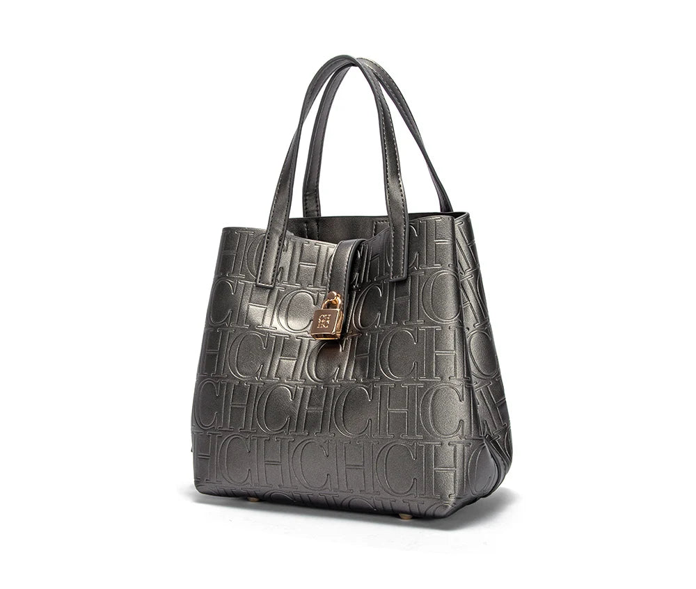 CHCH Women's Casual Tote Bag in PU Leather