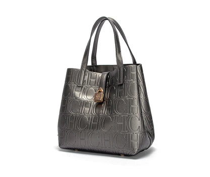 CHCH Women's Casual Tote Bag in PU Leather