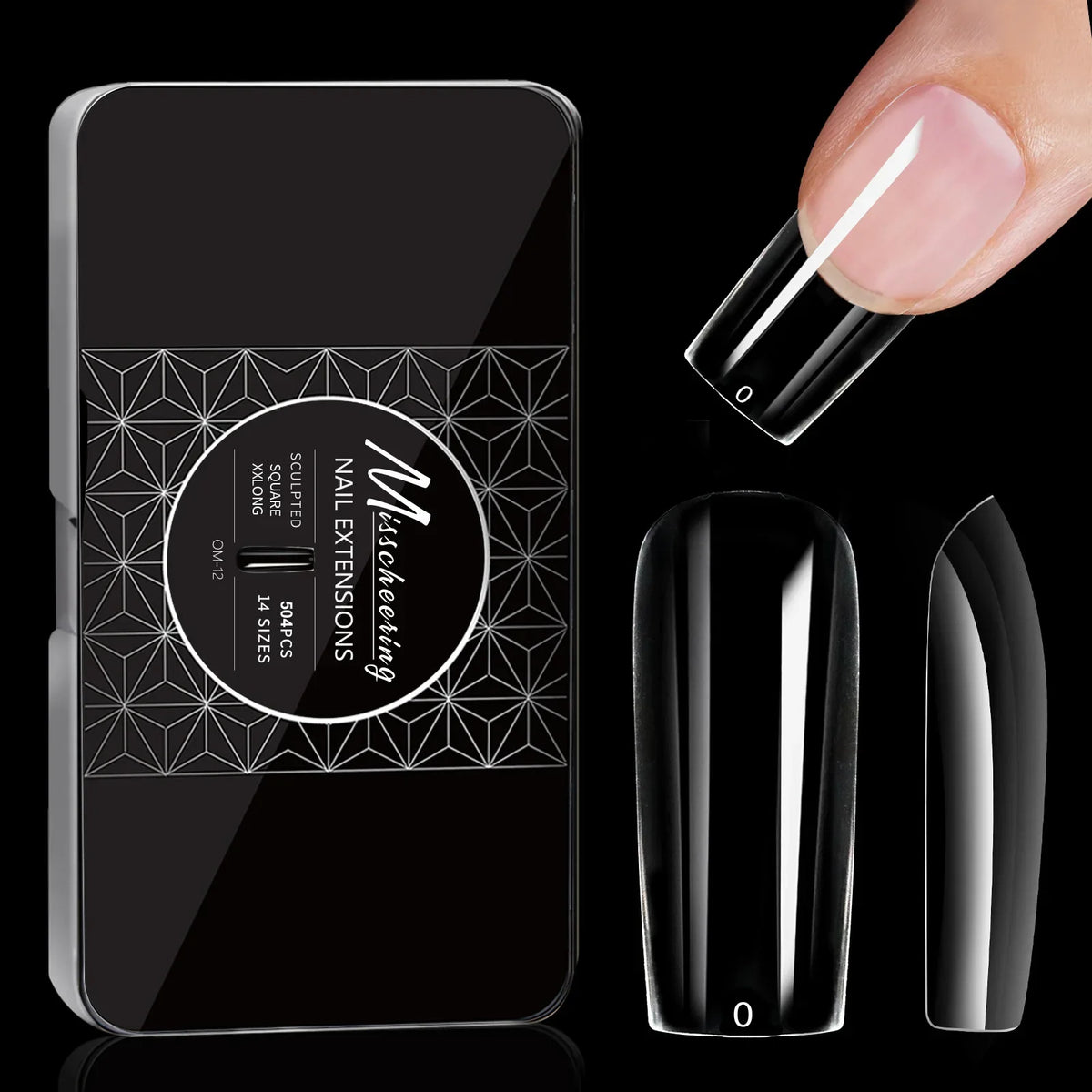 Soft Gel Full Cover Almond Fake Nails Box