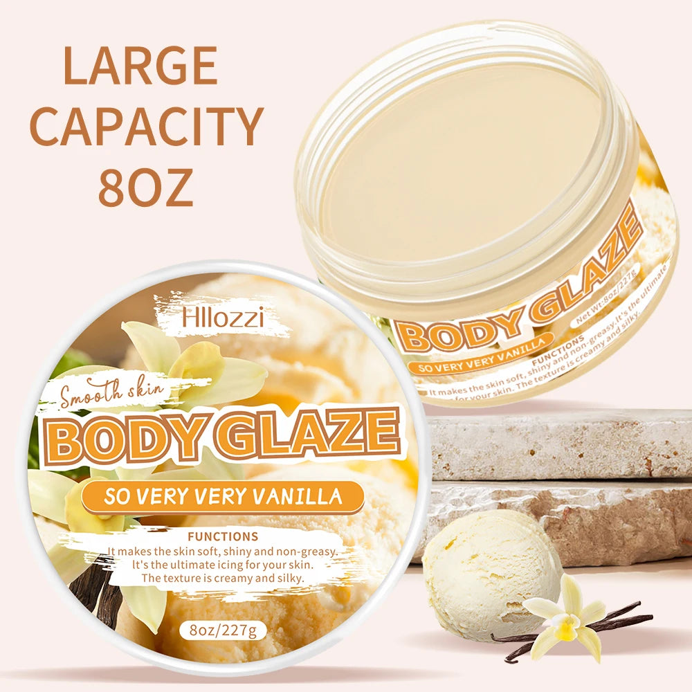 Vanilla Body Glaze for Moisturizing and Nourishing Skin