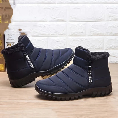 Men's Winter Zipper Snow Ankle Boots