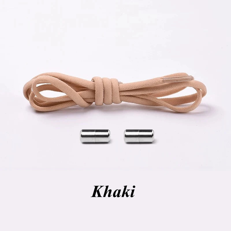Round Elastic No Tie Shoelaces for Kids and Adults