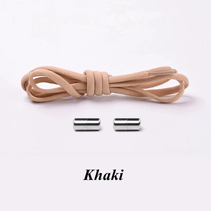 Round Elastic No Tie Shoelaces for Kids and Adults