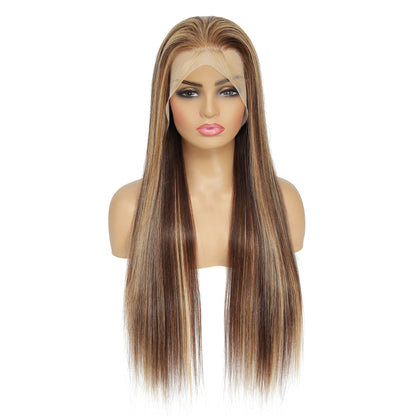 Blonde Ombre Brazilian Human Hair Lace Front Wig