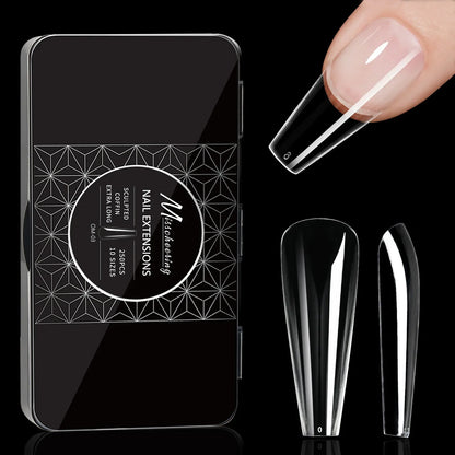 Soft Gel Full Cover Almond Fake Nails Box