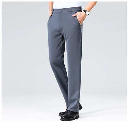 Men's Summer Casual Suit Pants Plus Size 28-42