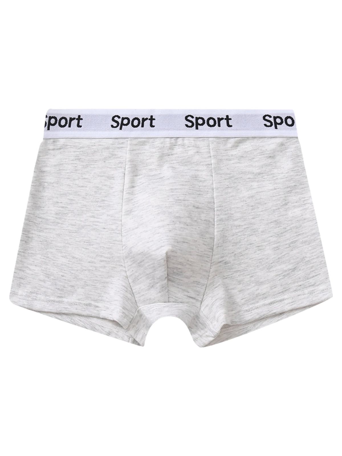 Boys' Boxer Briefs 95% Cotton Solid Color 7 Pieces