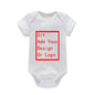 Newborn Baby White Cotton Short Sleeve Romper