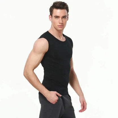 Men's Cotton Tank Top for Casual Sports Wear