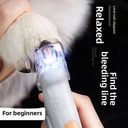 Rechargeable LED Pet Nail Clipper