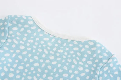 Kiddiezoom 3 Pcs Cotton Long Sleeve Baby Bodysuit