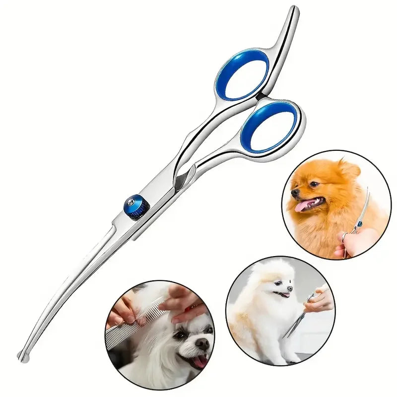 Pet Grooming Scissors Set – 4 Pieces