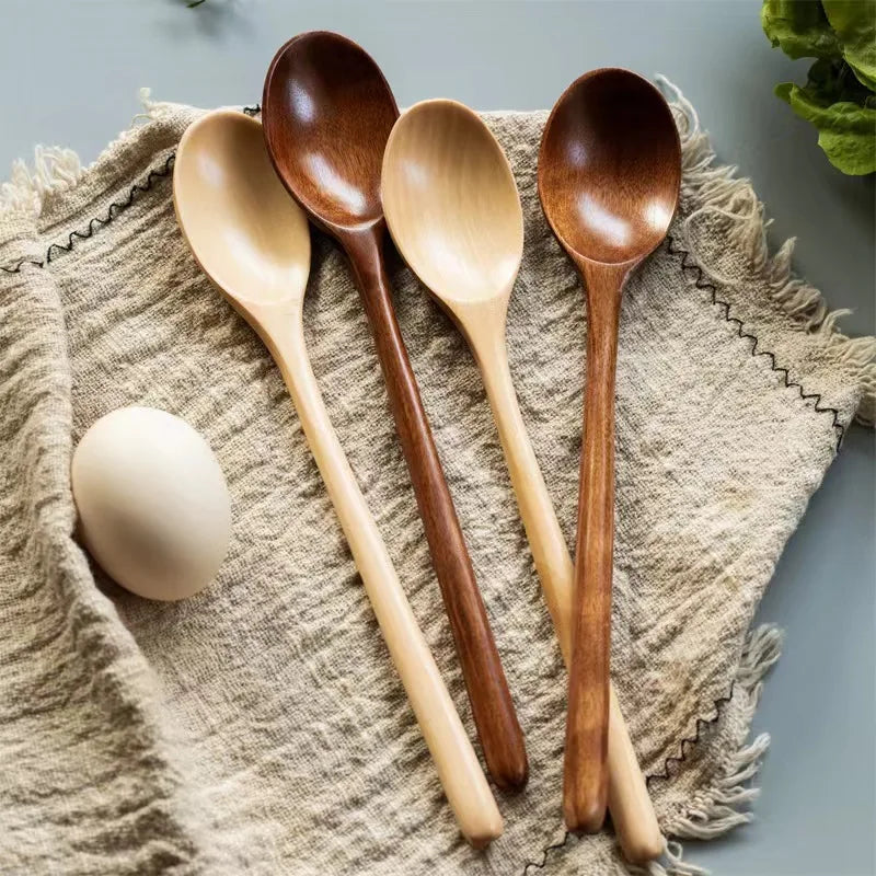 Wooden Spoon Set for Cooking and Dining
