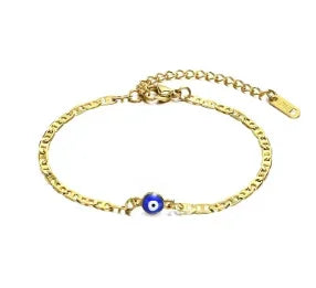 Gold Stainless Steel Bohemian Personalized Anklet