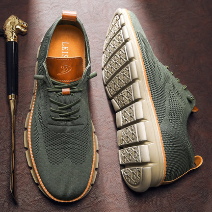 Men's Large Casual Fly-Weave Mesh Sports Shoes
