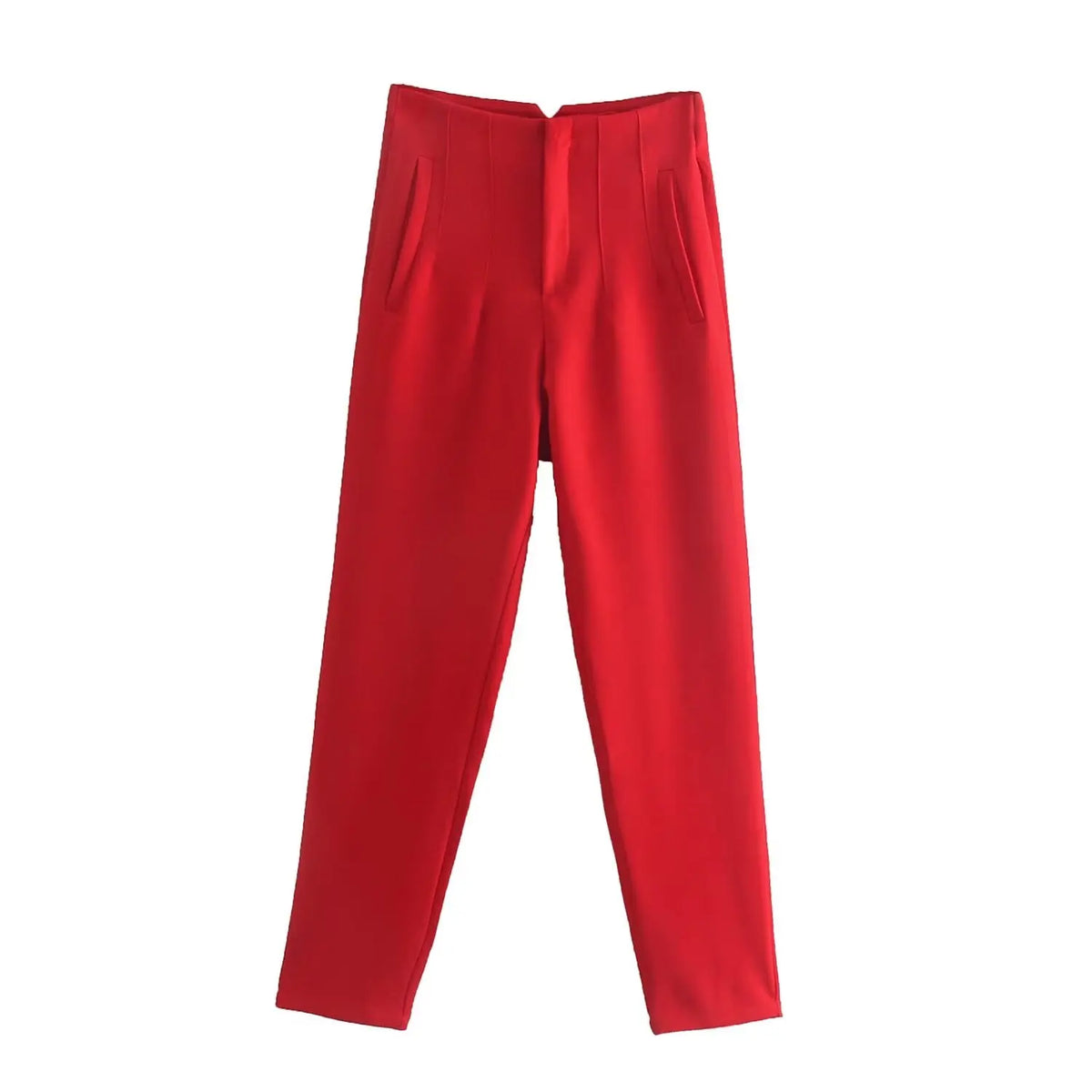 Koekop High Waist Pencil Trousers for Women