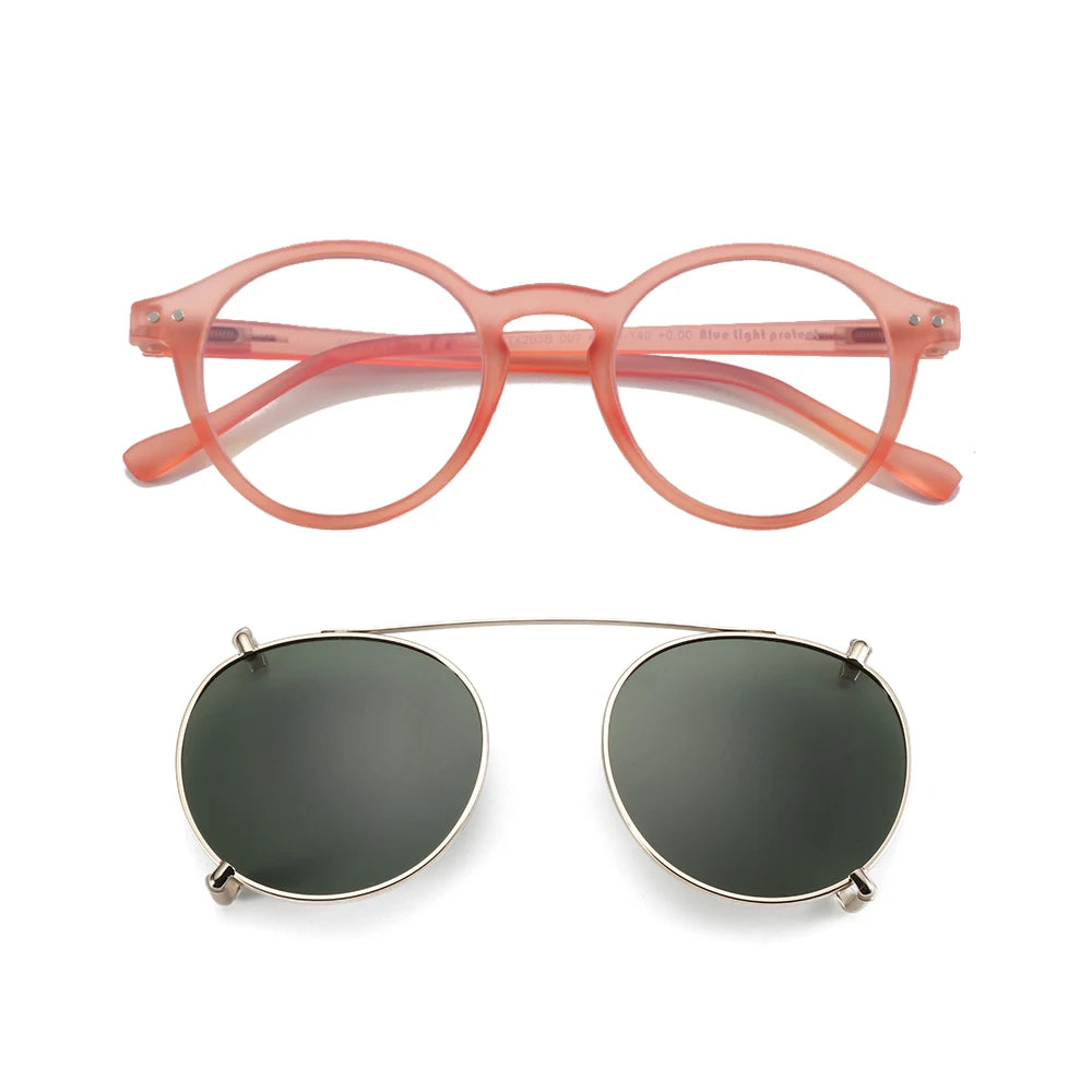 ZENOTTIC Clip-On Polarized Sunglasses for Women