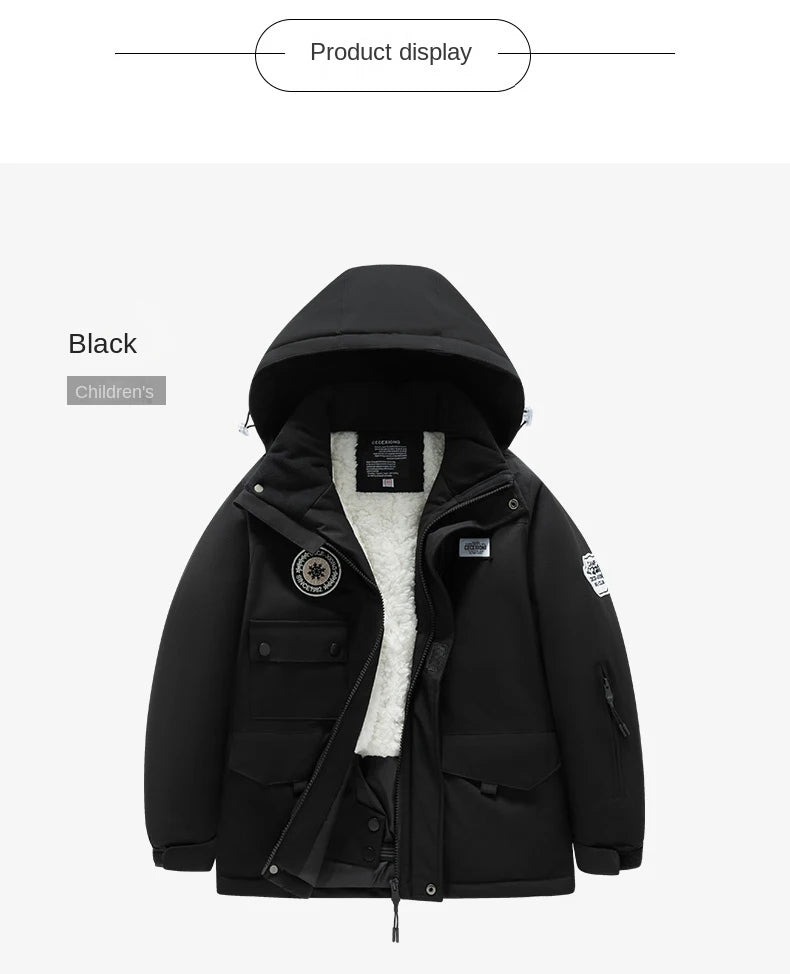 Winter Skiing Suit for Boys and Girls, Waterproof Polyester