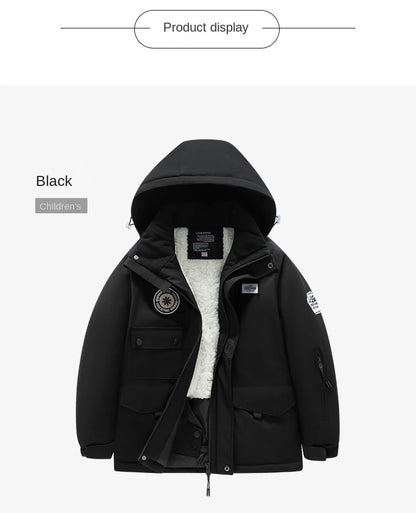Winter Skiing Suit for Boys and Girls, Waterproof Polyester