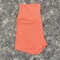 High Waist Yoga Shorts for Women in Solid Color