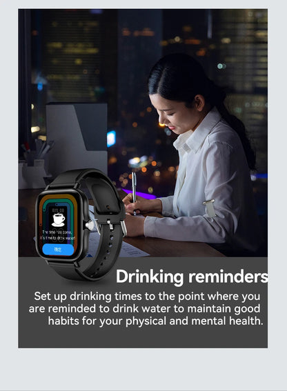 LAXASFIT Smart Watch Full Touch Sports Fitness Watch