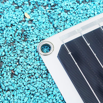 ASUNERGE 12V Flexible Monocrystalline Solar Panel 100W