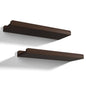 Wooden Floating Shelves Set of 2 Wall Mounted