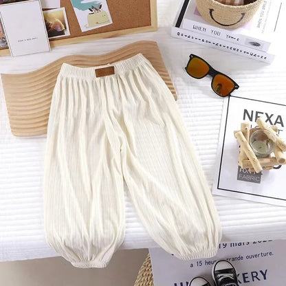 Breathable Summer Kids Pants for Boys and Girls