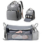 3 In 1 Waterproof Diaper Bag Backpack with USB Charge