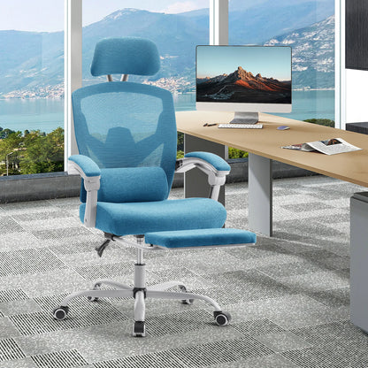 MCQ High Back Ergonomic Gaming Office Chair with Lumbar Support