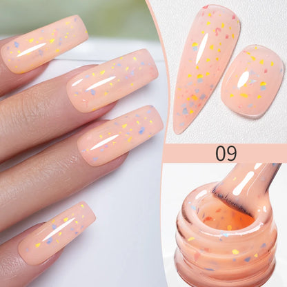 Clear 3D No Wipe Sculpture Gel Nail Polish 15ML