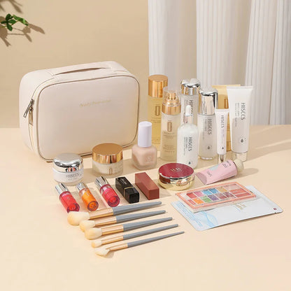 Large Capacity PU Cosmetic Bag for Travel