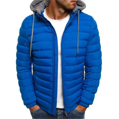Hooded Zipper Jacket for Outdoor Leisure Sports