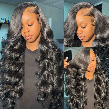 Body Wave Lace Front Wig Human Hair 200 Density