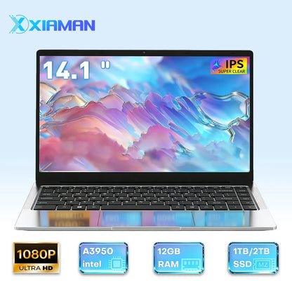 Xiaman Ultra Slim 14.1 Inch Laptop 12GB RAM 1TB SSD