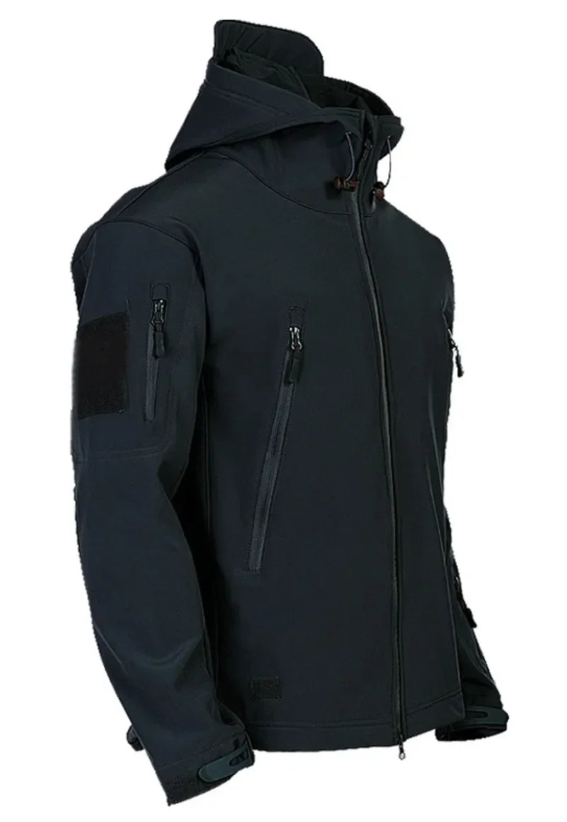 Men's Tactical Windproof Waterproof Soft Shell Jacket