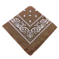 Unisex Polyester Paisley Bandana Hair Wrap