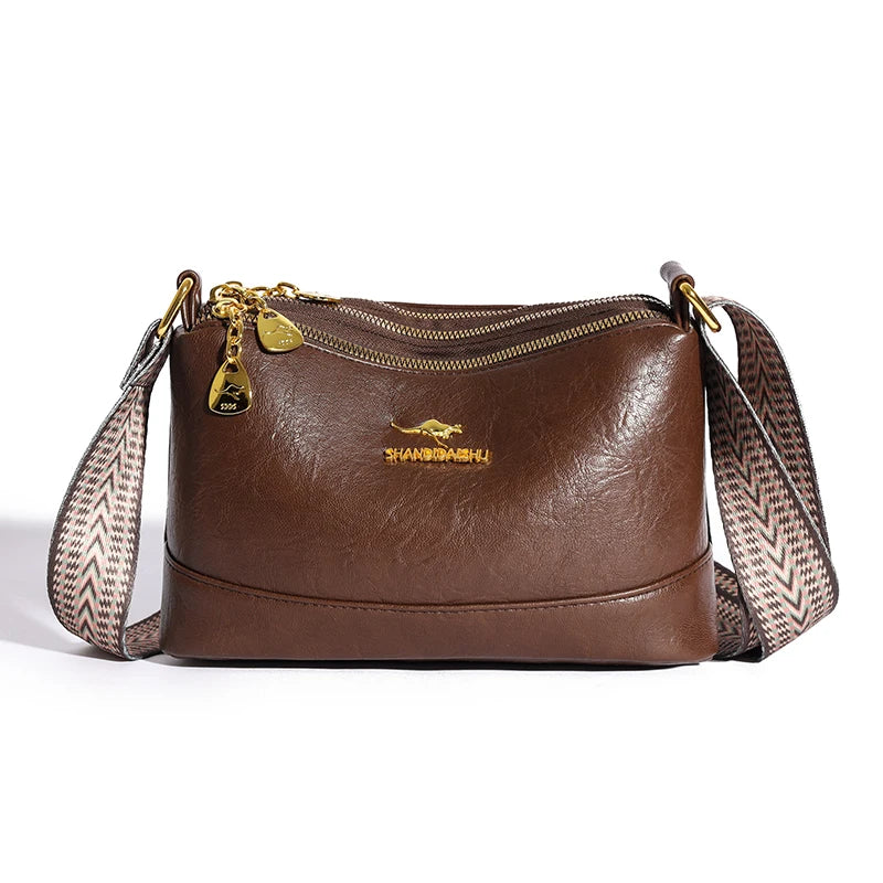 Cow Leather Designer Handbag Purse for Women