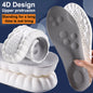 Latex Shock Absorbing Insoles with Arch Support