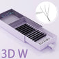 DIYDAY W Shape Eyelash Extensions Natural Soft Synthetic Hair